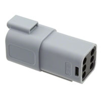 Molex, LLC - 0934444102 - CONN RCP 6P GRY W/SM BCK SL ASSY