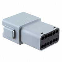 Molex, LLC - 0934446212 - ML-XT 12CCT REC GRY A W/LGE SEAL