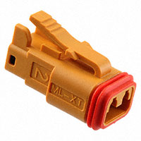 Molex, LLC - 093445-1208 - 2CCT MLXT PLUG ORANGE W LARGE SE