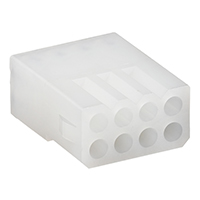 Molex, LLC - 1501792080 - ECONOLATCH 8CKT RECEPTACLE HSG-D