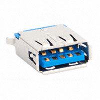 Molex, LLC - 0484080003 - USB 3.0 VERT REC TH TYPE A