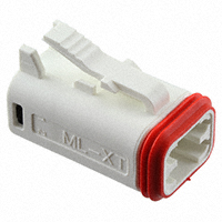 Molex, LLC - 093445-3206 - 4CCT MLXT PLUG WHITE W LARGE SEA