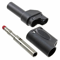 Mueller Electric Co - BU-31104-0 - PLUG BANANA INS STACKABLE BK