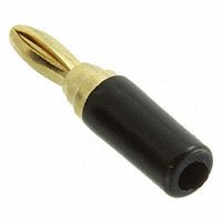 Mueller Electric Co - BU-P3690-0 - CONN BANANA PLUG MINI BLK 10PK