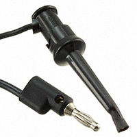 Mueller Electric Co - BU-P3782-12-0 - TEST LEAD BANANA TO GRABBER 12"