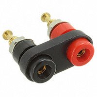 Mueller Electric Co - BU-P4543-0 - DUAL PIN TIP JACK, BLACK