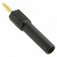Mueller Electric Co - BU-P72914-0 - 4MM BANANA JACK TO 2MM PLUG BLK