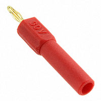 Mueller Electric Co - BU-P72914-2 - 4MM BANANA JACK TO 2MM PLUG RED