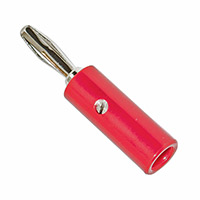 Mueller Electric Co - BU-00245-2 - PLUG BANANA SOLDERLESS RED