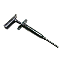 Mueller Electric Co - BU-20432-2 - INSULATED PLUNGER HOOK R/A RED