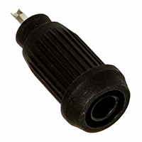 Mueller Electric Co - BU-31605-0 - BANANA JACK 4MM CRIMP TERM BLK