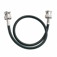 Mueller Electric Co - BU-5050-B-24-0 - CABLE BNC MALE/MALE 24" BLACK