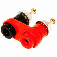 Mueller Electric Co - BU-P2143-2 - DUAL MINI-BANANA JACK RED