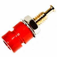 Mueller Electric Co - BU-P3542-2 - PIN TIP JACK, RED 10PK