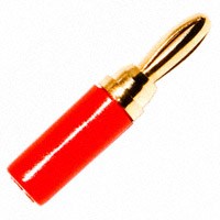 Mueller Electric Co - BU-P3690-2 - CONN BANANA PLUG MINI RED 10PK