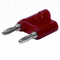 Mueller Electric Co - BU-PMDP-2 - STACK DOUBLE BANANA PLUG RED