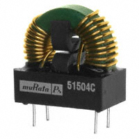 Murata Power Solutions Inc. - 51504C - COMMON MODE CHOKE 4.1A 2LN TH