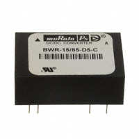 Murata Power Solutions Inc. - BWR-15/85-D5-C - CONV DC/DC +/-15V +/-85MA DIP