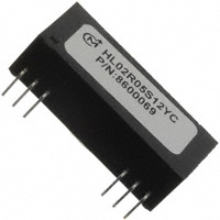 Murata Power Solutions Inc. - HL02R05S12YC - CONV DC/DC 12V 166MA REGULATED
