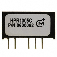 Murata Power Solutions Inc. - HPR1005C - CONV DC/DC +/-15V +/-34MA SIP