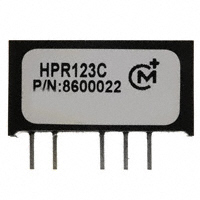 Murata Power Solutions Inc. - HPR123C - CONV DC/DC +/-15V +/-25MA SIP