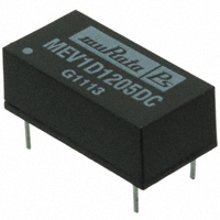 Murata Power Solutions Inc. - MEV1D1205DC - DC/DC 3KVDC DIP 1W 12V TO +/-5V