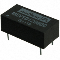 Murata Power Solutions Inc. - MEV1D1209DC - DC/DC 3KVDC DIP 1W 12V TO +/-9V