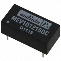 Murata Power Solutions Inc. - MEV1D1215DC - DC/DC 3KVDC DIP 1W 12V TO +/-15V