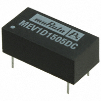Murata Power Solutions Inc. - MEV1D1505DC - DC/DC 3KVDC DIP 1W 15V TO +/-5V