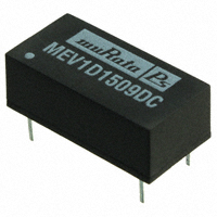 Murata Power Solutions Inc. - MEV1D1509DC - DC/DC 3KVDC DIP 1W 15V TO +/-9V