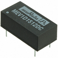 Murata Power Solutions Inc. - MEV1D1512DC - DC/DC 3KVDC DIP 1W 15V TO +/-12V