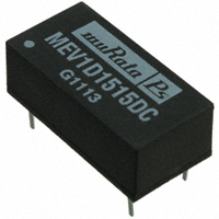 Murata Power Solutions Inc. - MEV1D1515DC - DC/DC 3KVDC DIP 1W 15V TO +/-15V
