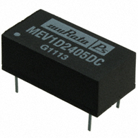 Murata Power Solutions Inc. - MEV1D2405DC - DC/DC 3KVDC DIP 1W 24V TO +/-5V