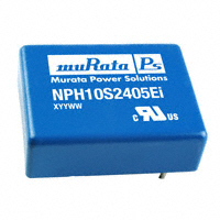 Murata Power Solutions Inc. - NPH10S2405EIC - CONV DC/DC 10W 24VIN 5.1VOUT DIP