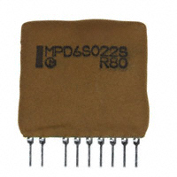 Murata Power Solutions Inc. - MPD6S012S - CONV DC/DC 10.8W 3-OUT SIP