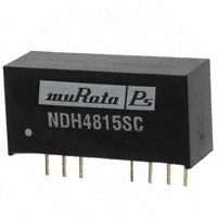 Murata Power Solutions Inc. - NDH2412SC - CONV DC/DC 3W 24VIN 12VOUT SIP