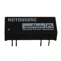 Murata Power Solutions Inc. - NDTD0505C - CONV DC/DC 3W 5VIN 5VOUT DIP24