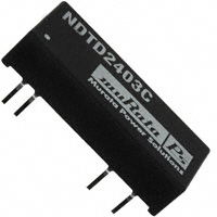 Murata Power Solutions Inc. - NDTD2403C - CONV DC/DC 3W 24VIN 3.3V DIP24