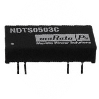 Murata Power Solutions Inc. - NDTS0503C - CONV DC/DC 3W 5VIN 3.3VOUT DIP24