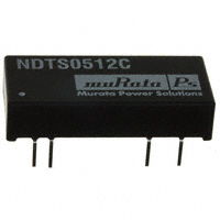Murata Power Solutions Inc. - NDTS0512C - CONV DC/DC 3W 5VIN 12VOUT DIP24