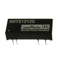Murata Power Solutions Inc. - NDTS1212C - CONV DC/DC 3W 12VIN 12VOUT DIP24