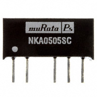 Murata Power Solutions Inc. - NKA0505SC - CONV DC/DC 1W 5VIN 5VOUT SIP DL