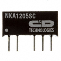 Murata Power Solutions Inc. - NKA1205SC - CONV DC/DC 1W 12VIN 5VOUT SIP DL