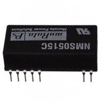 Murata Power Solutions Inc. - NMS0515C - CONV DC/DC 2W 5VIN 15V DIP 6KV