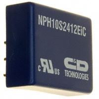 Murata Power Solutions Inc. - NPH10S2412EIC - CONV DC/DC 10W24VIN 12.1VOUT DIP