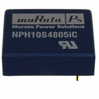Murata Power Solutions Inc. - NPH10S4805IC - CONV DC/DC 10W 48VIN 5.1VOUT DIP
