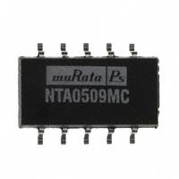 Murata Power Solutions Inc. - NTA0509MC - CONV DC/DC SM 1W 5VIN 9V DL 1KV