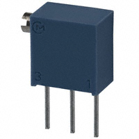 Bourns Inc. - PV37Z100A01B00 - TRIMMER 10 OHM 0.25W TH