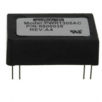 Murata Power Solutions Inc. - PWR1305AC - CONV DC/DC +/-15V +/-50MA DIP