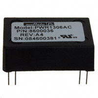 Murata Power Solutions Inc. - PWR1306AC - CONV DC/DC 5V 300MA UNREG DIP